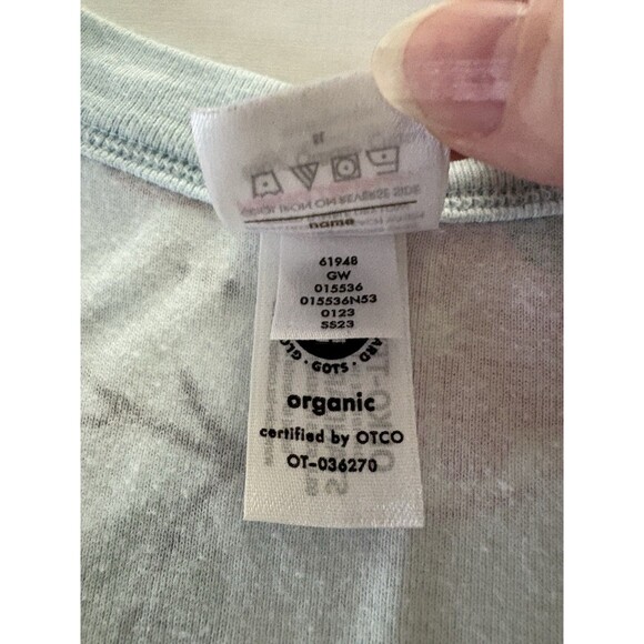 Hanna Andersson 2 Pc Pajama Short Set Size L Blue Sleeveless Cotton Citrus Fruit - Picture 7 of 16